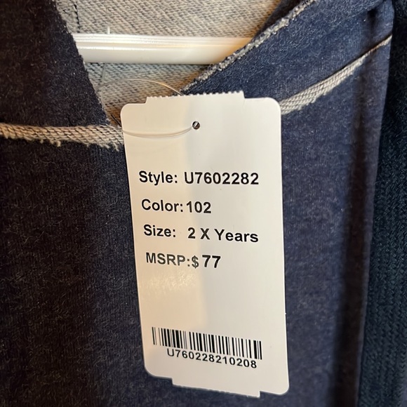 Women’s Suzanne Betro Navy Blue Hoodie - XXL - D16 - Picture 2 of 7